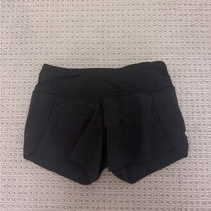 Black lululemon shorts